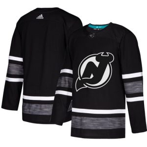 New Jersey Devils Trikot Blank Schwarz 2019 All-Star Game Parley Stitched